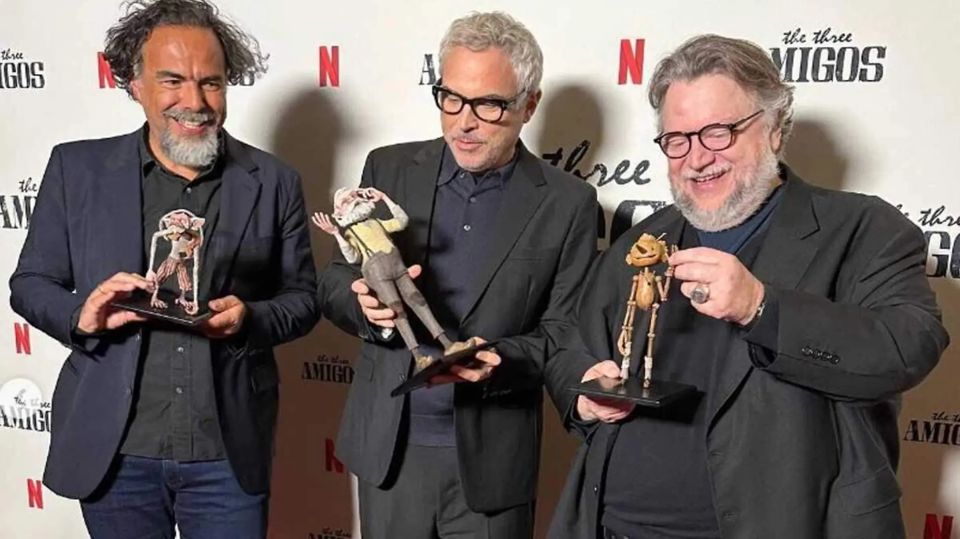 Iñarritu_Cuaron_Guillermo del Toro